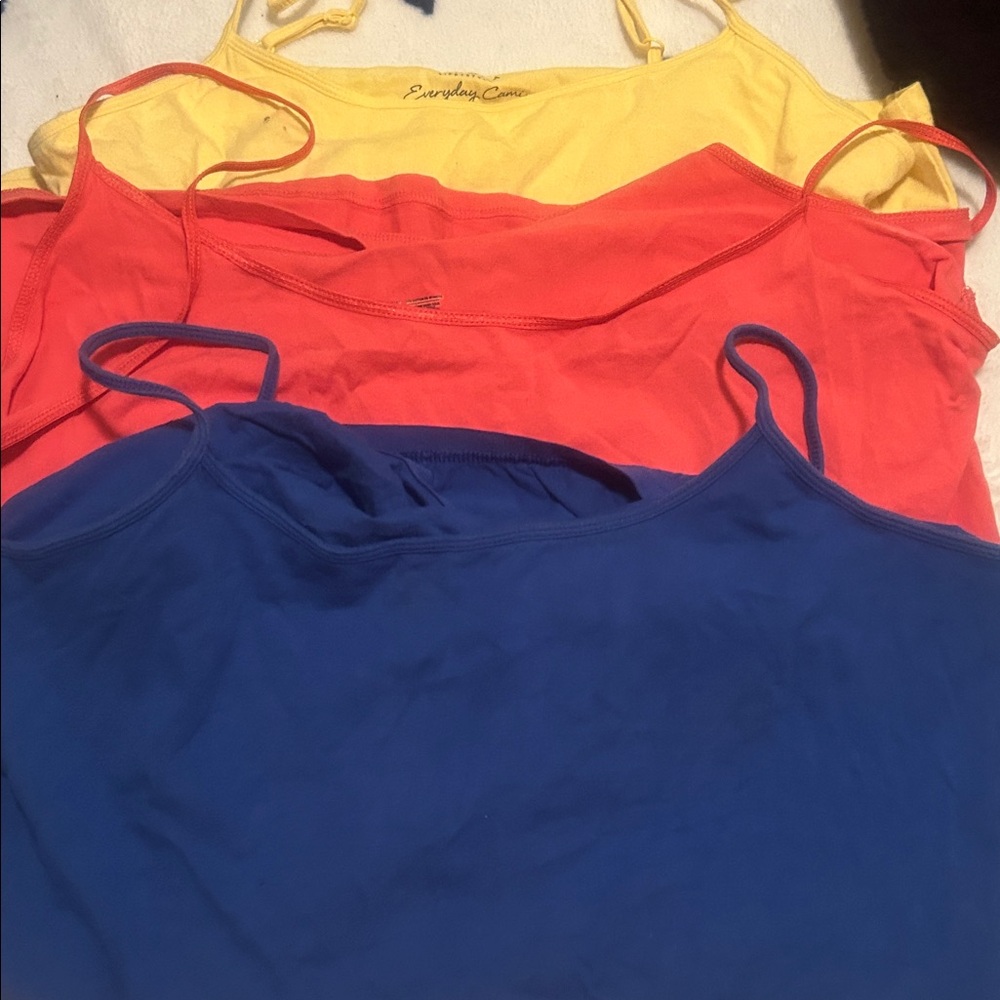 Sonoma Women's Camisoles - Blue, Red, Yellow